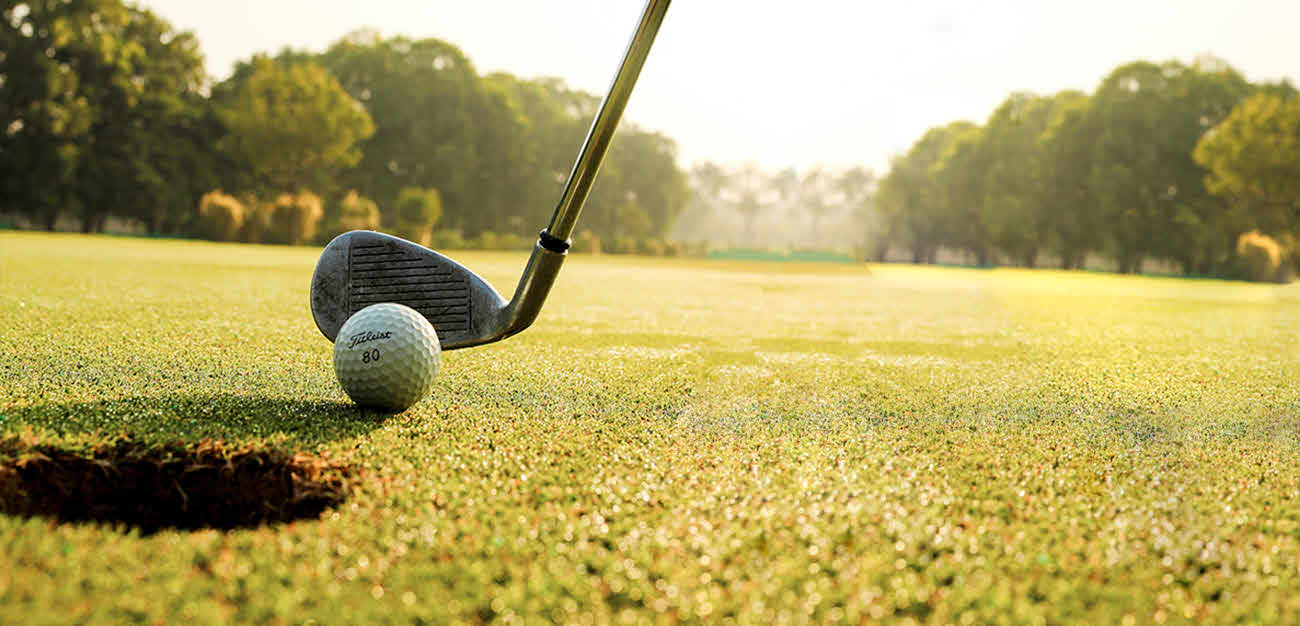 Luxury Homes On Golf Course In Playa Del Carmen, Mexico.