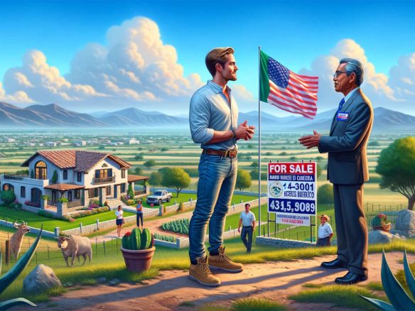how can americans expats buy land mexico