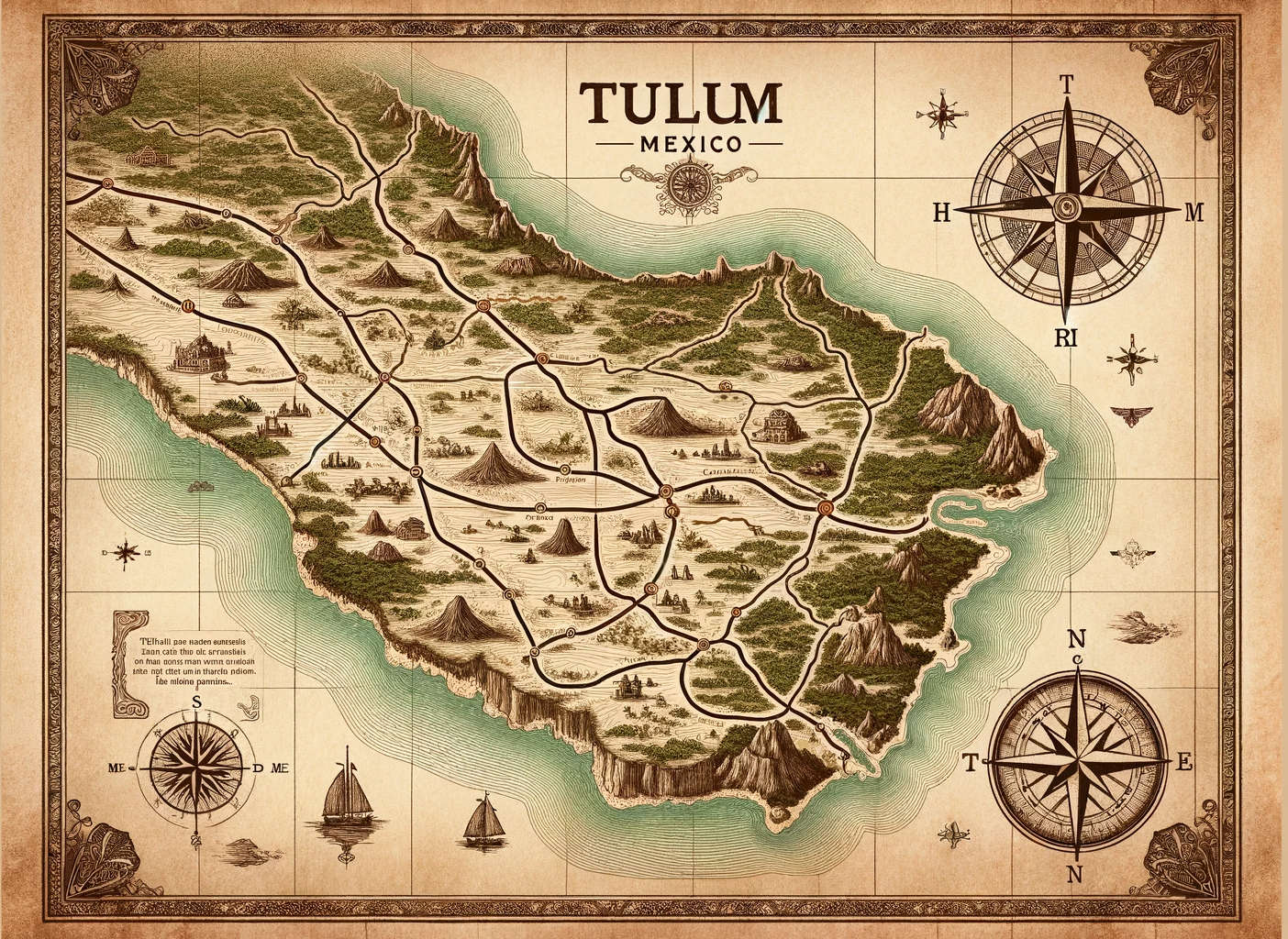 tulum map